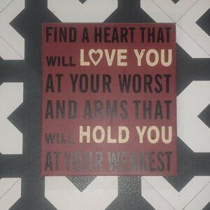Love Quote wall art